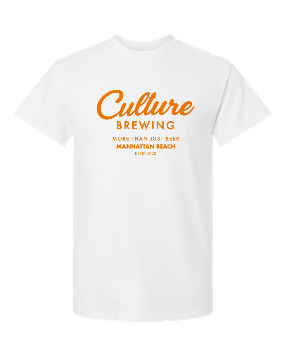 Script Culture Logo Tee - White