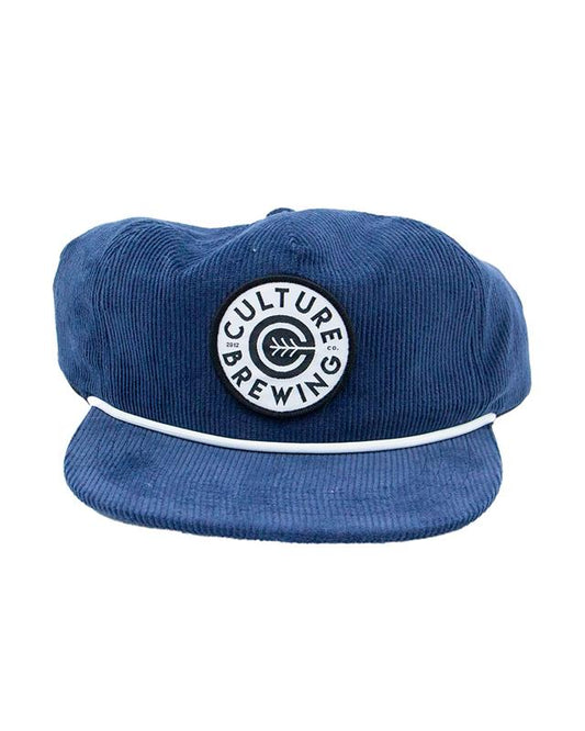 Culture Cord Rope Patch Hat - Navy/White