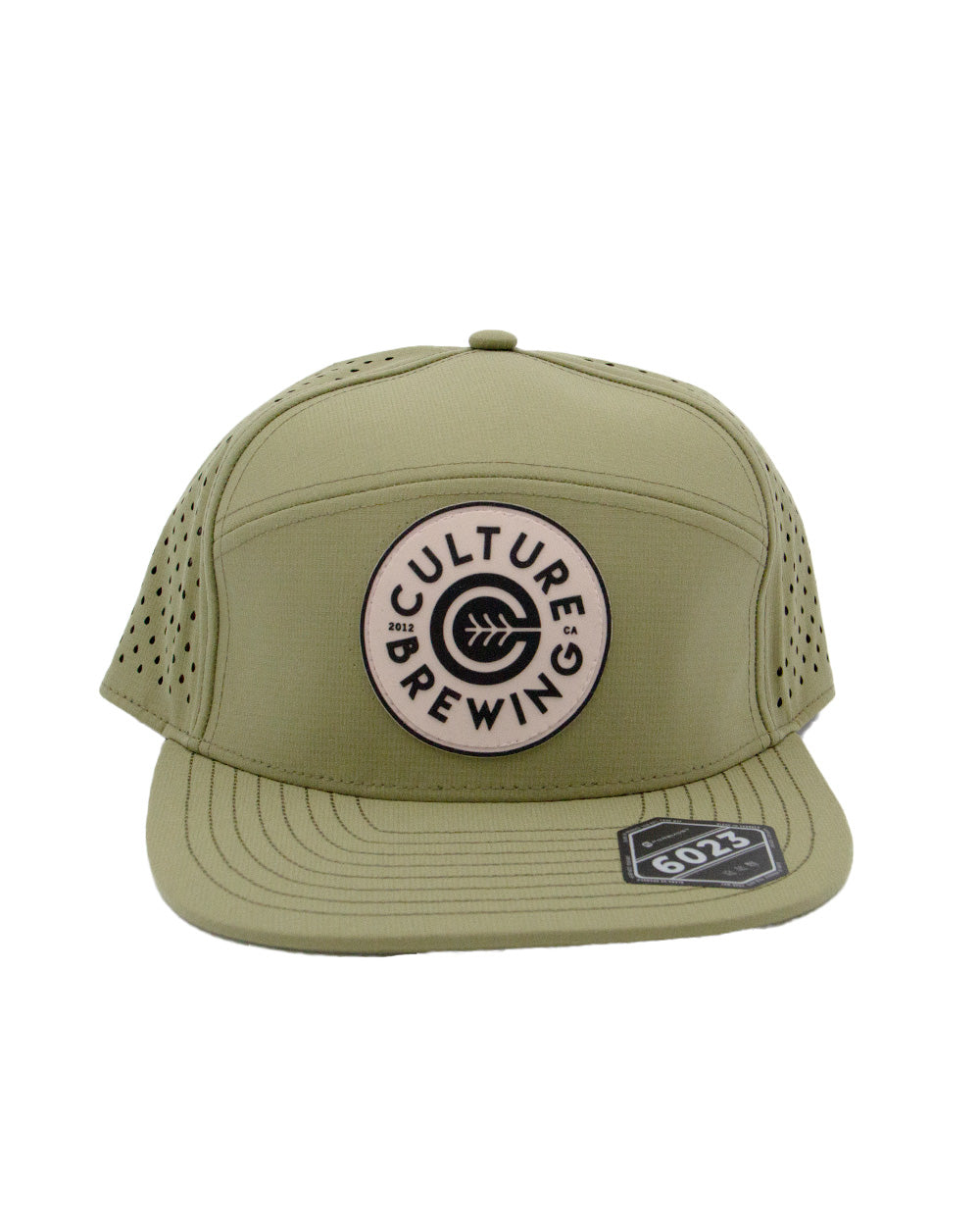 Culture Performance Golf Cap - Olive