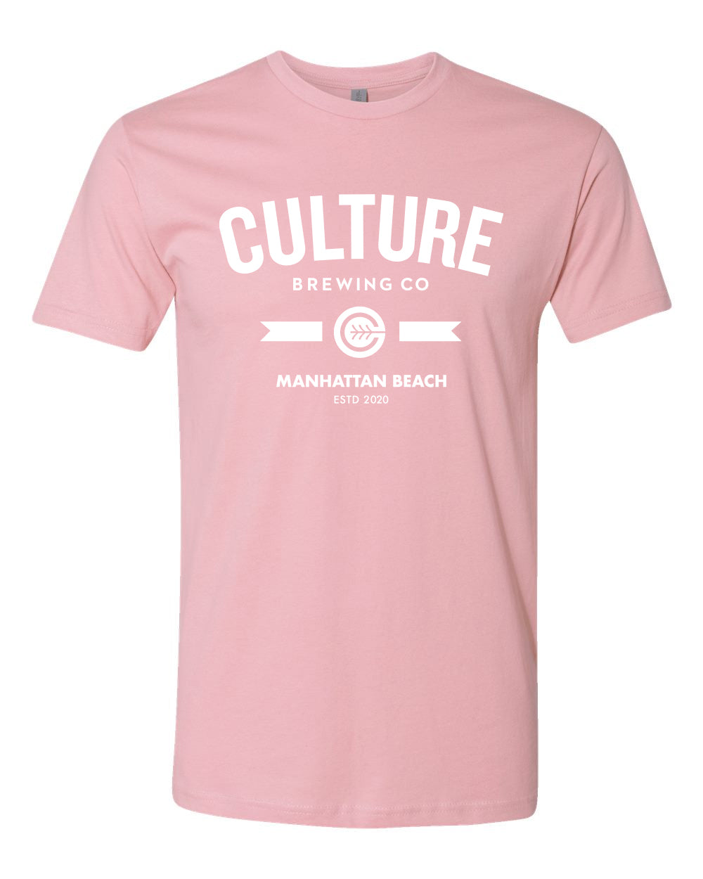 Culture Logo Tee - Pink