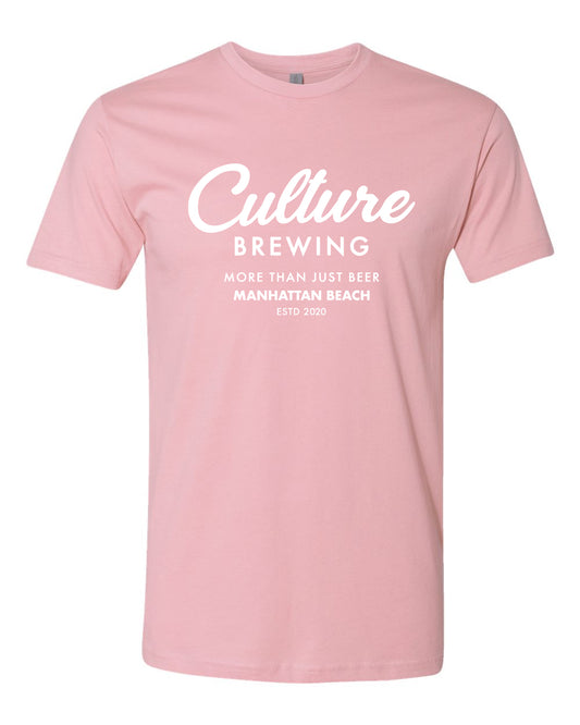 Script Culture Logo Tee - Pink