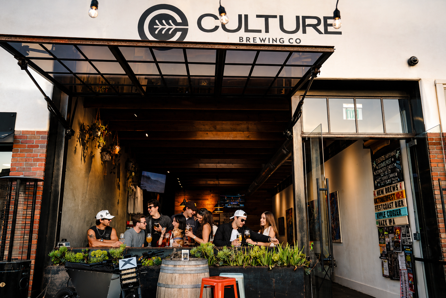 Encinitas Culture Brewing taproom