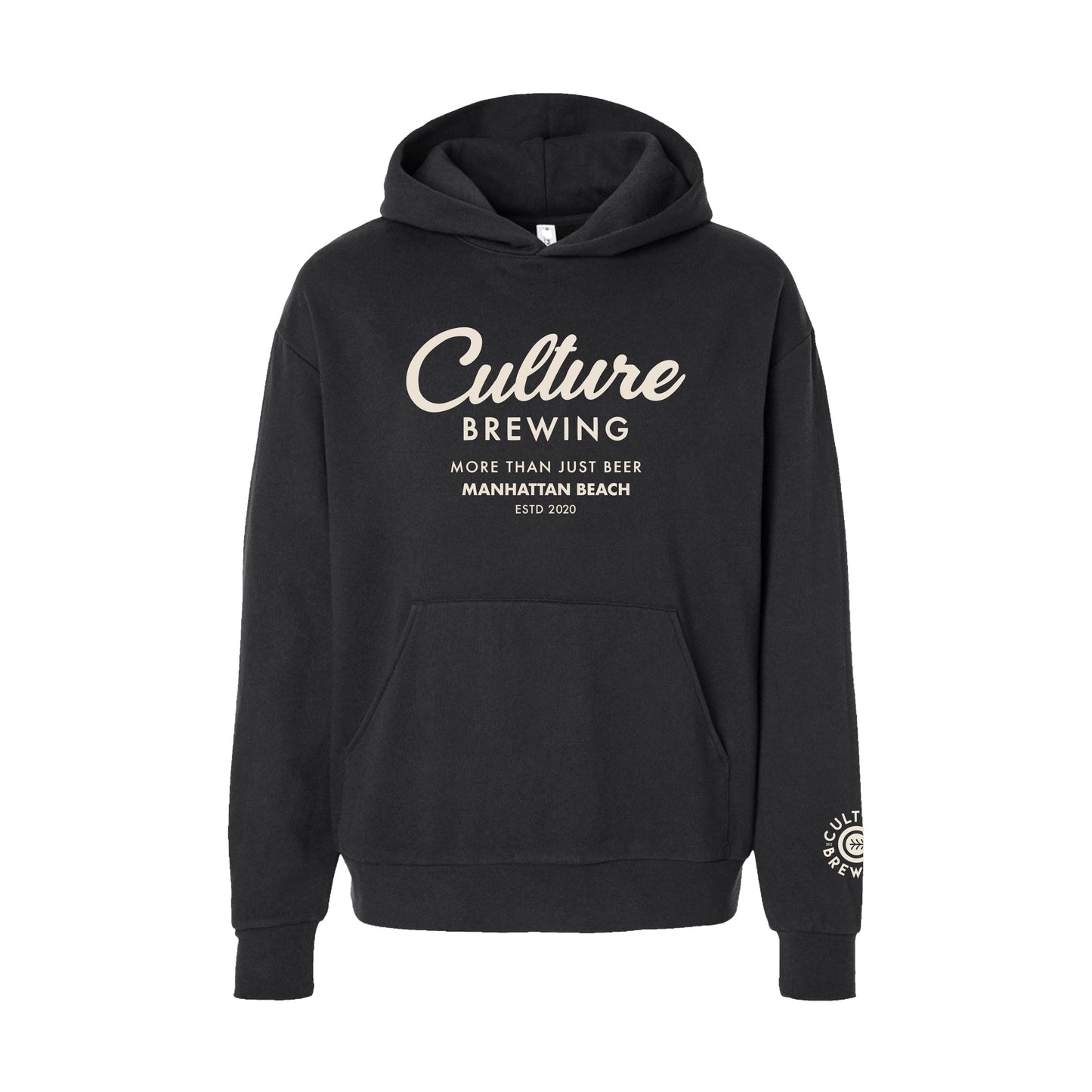 Script Culture Logo Hoodie - Black